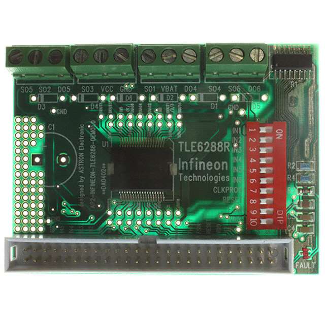 DEMOBOARD TLE 6288R Infineon Technologies  Cartes et kits d'évaluation et de démonstration